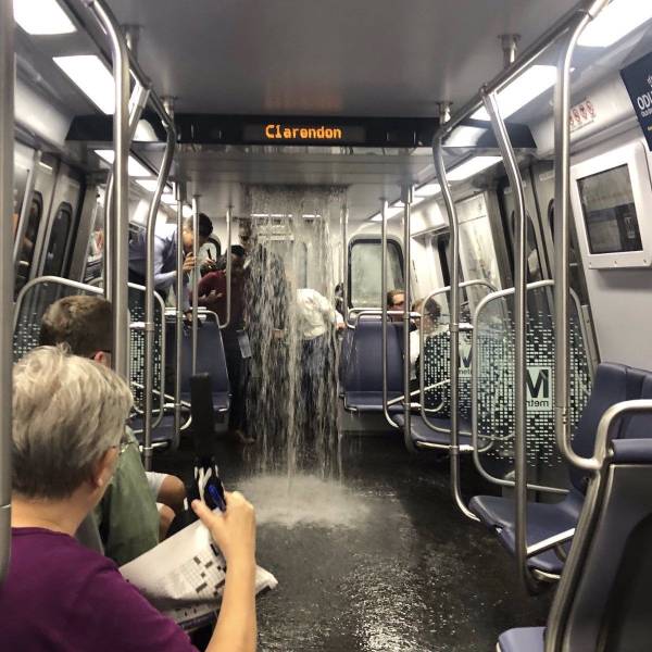 dc metro flooding - Clarendon