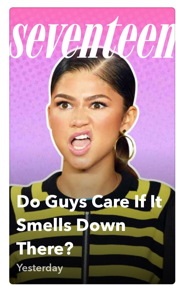 seventeen magazine - seventeen Do Guys Care If it Smells Down There?