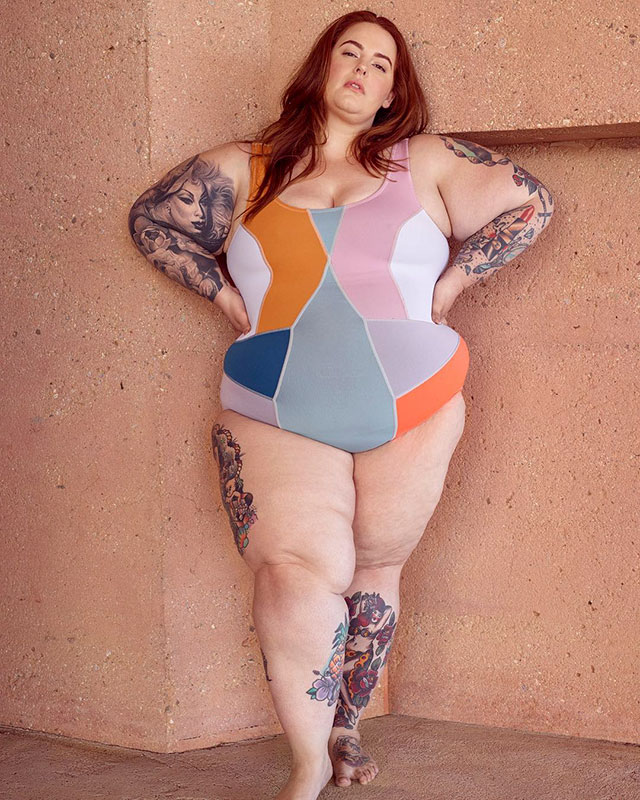 Tess Holliday is a plus-size model, and well known figure in the body positivity community.