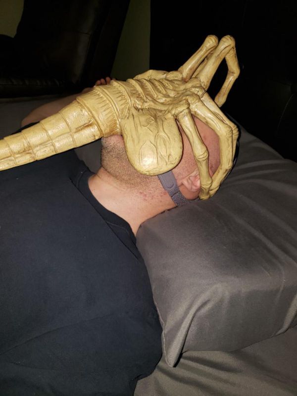 alien cpap mask