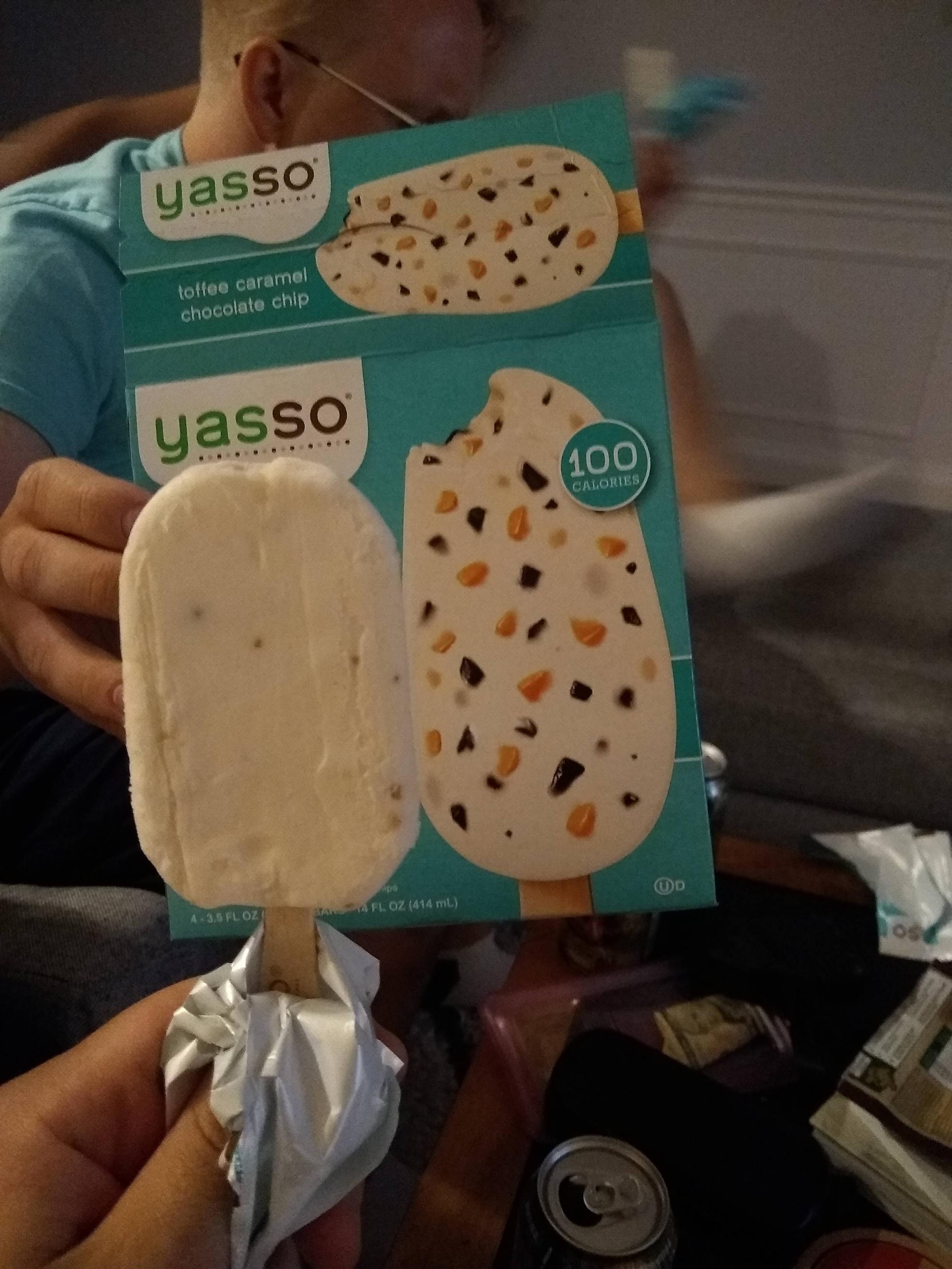 dairy product - yasso cara chocolate chip yasso 100