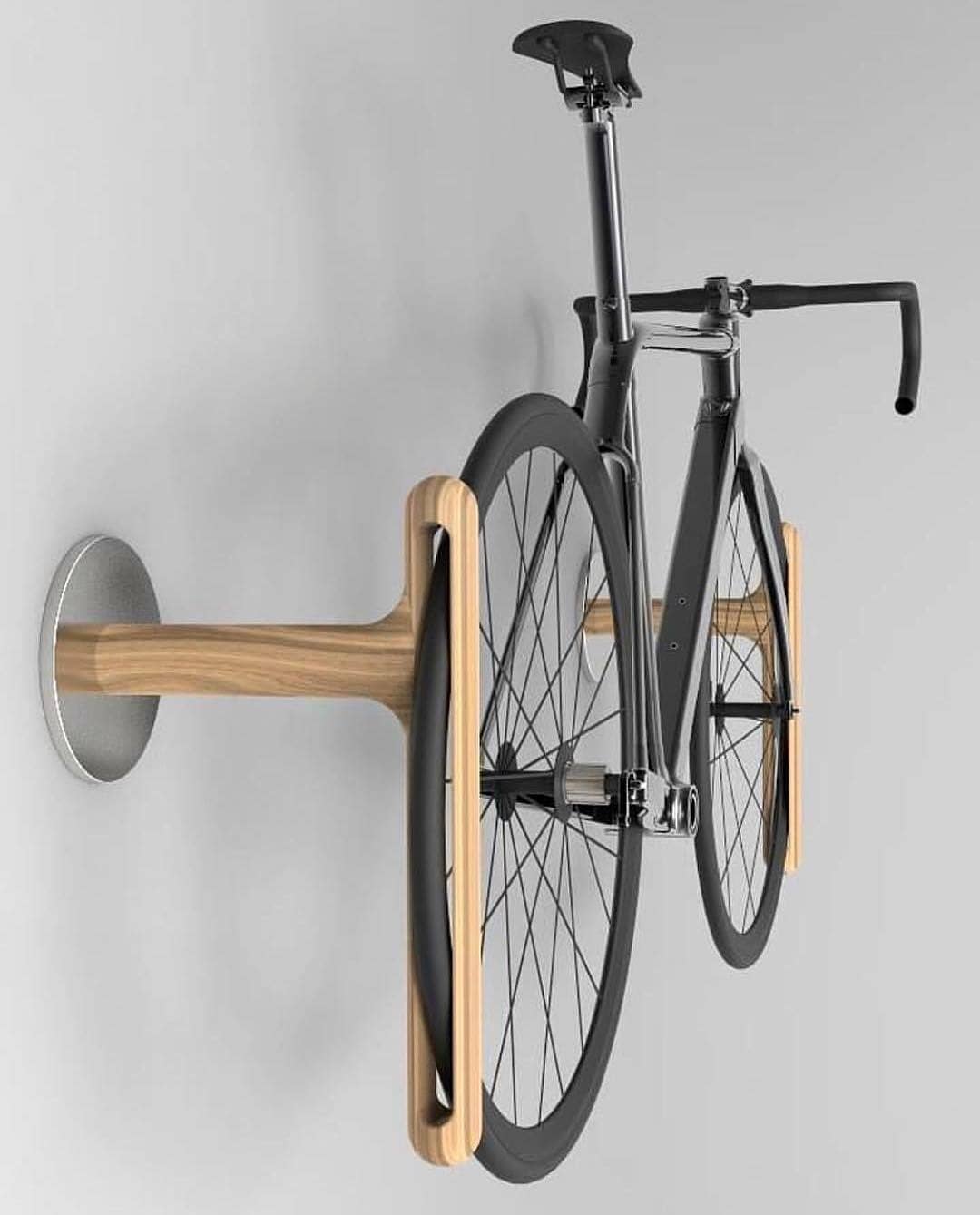 bike wall rack design