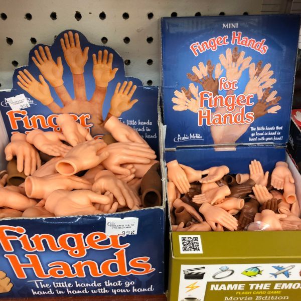 Finger hands.