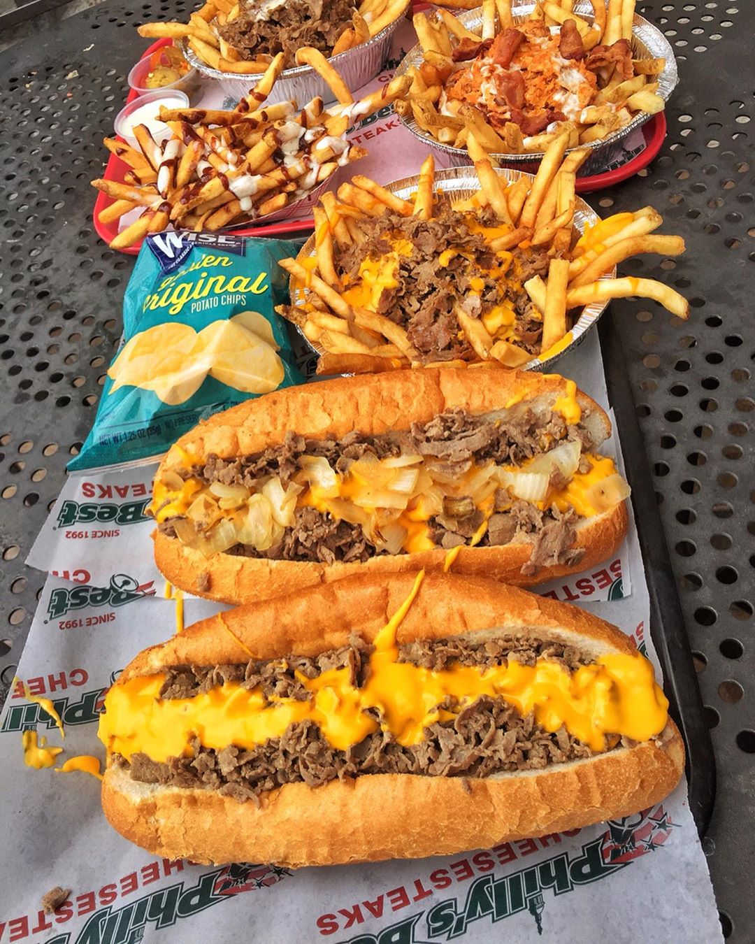philly cheese steaks