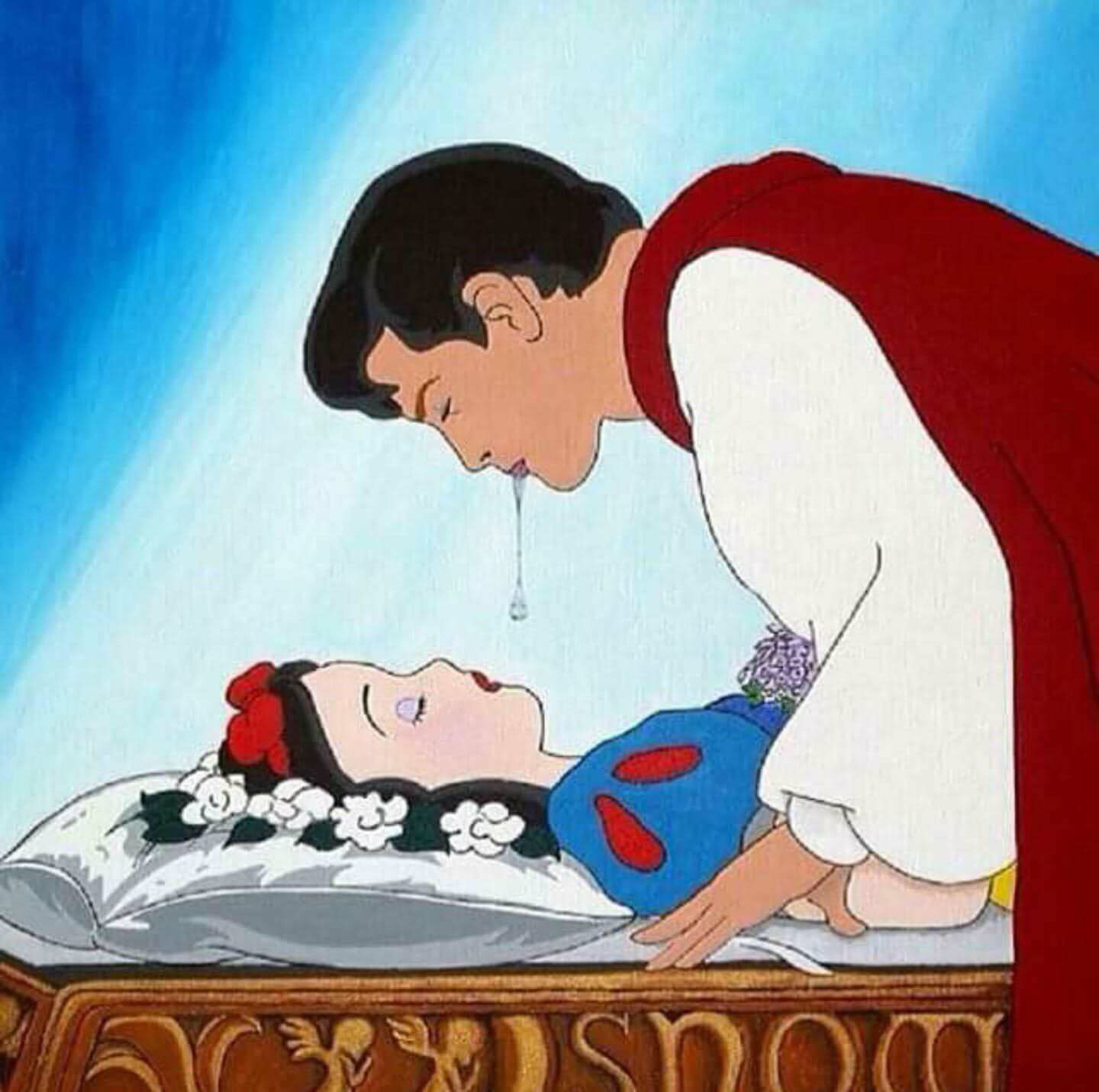 snow white spit