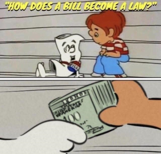 bill becomes a law meme - "How Dues A Bill Become A Law?"