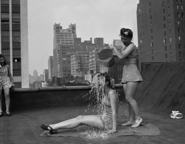 Staying Cool in 1943 NYC Summer