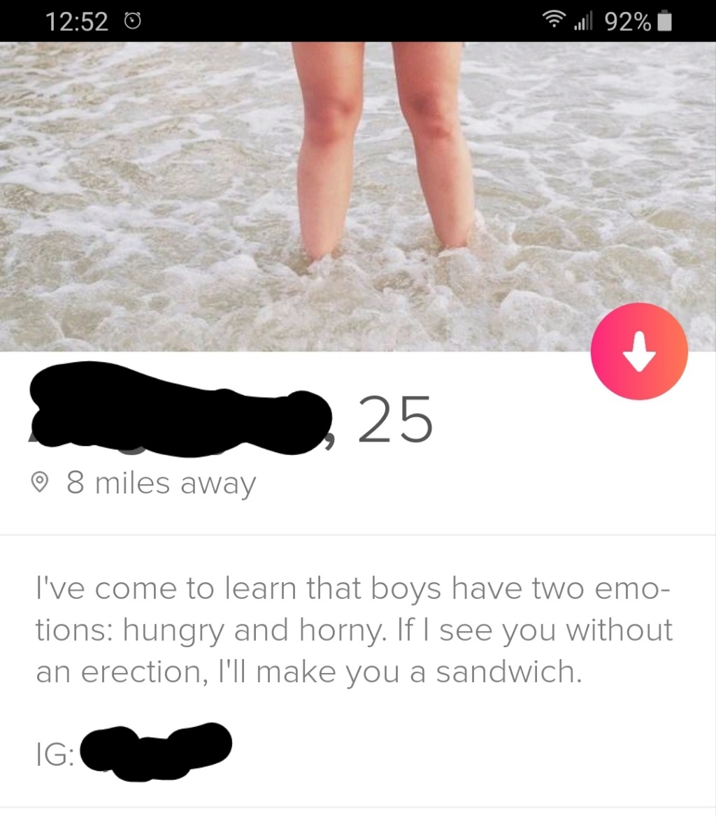 24 Shameless Tinder Profiles To Swipe "Right" Immediately