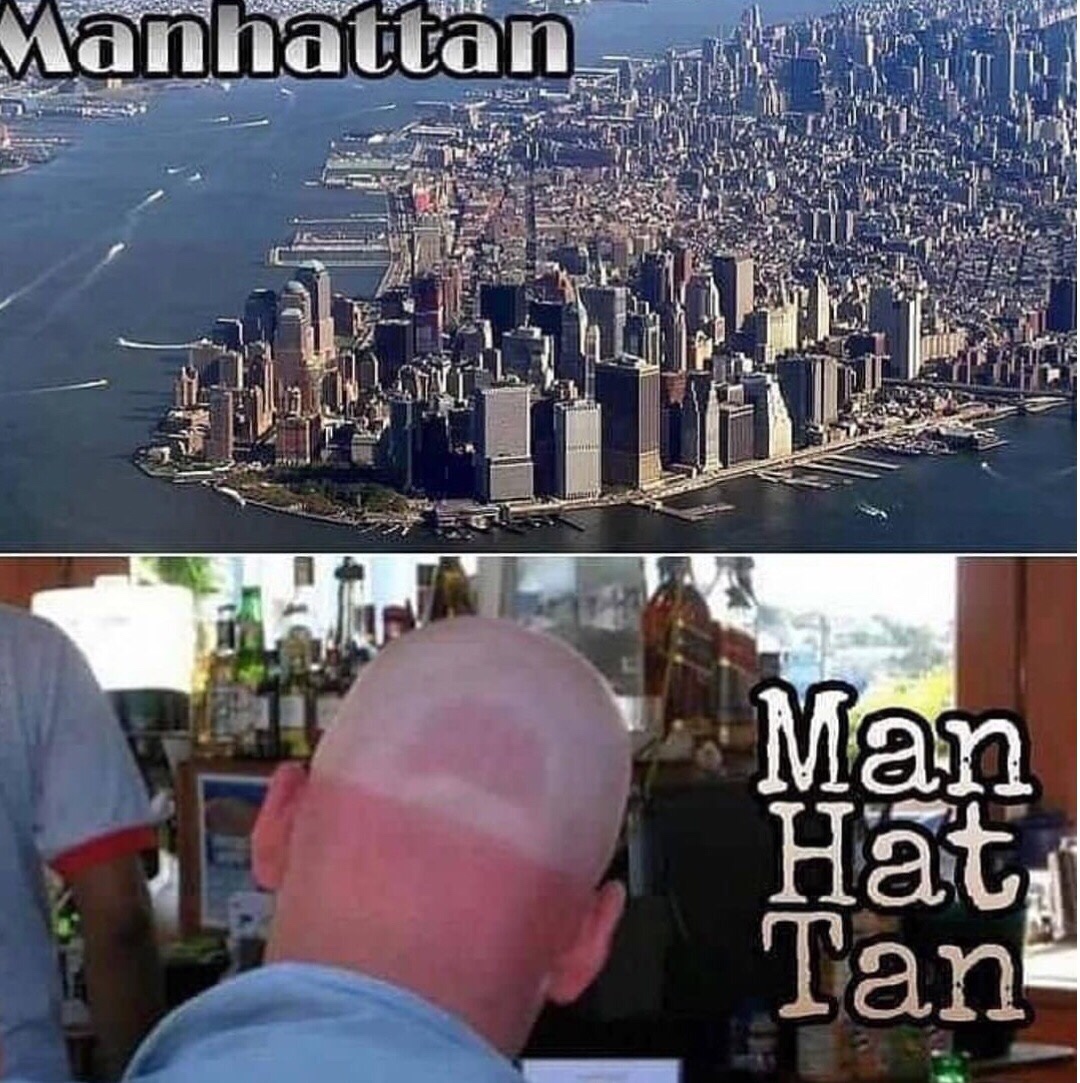man hat tan meme - Manhattan Tan