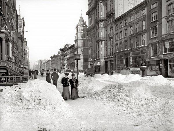 New York, 5th Avenue, 1905.
