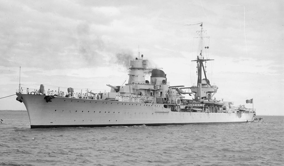 Italian cruiser Raimondo Montecuccoli visiting Australia, 1938.