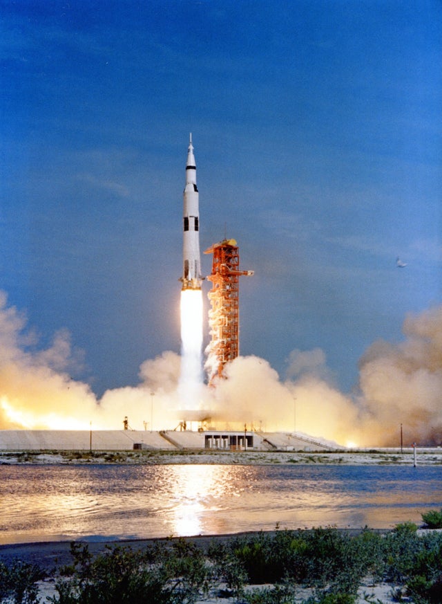 Launch of the Apollo 11, 1969.