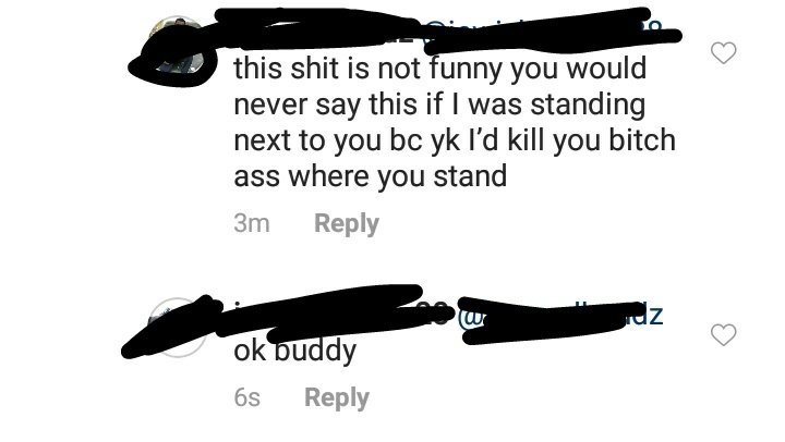 fashion accessory - this shit is not funny you would never say this if I was standing next to you bc yk I'd kill you bitch ass where you stand 3m W uz ok buddy 6S