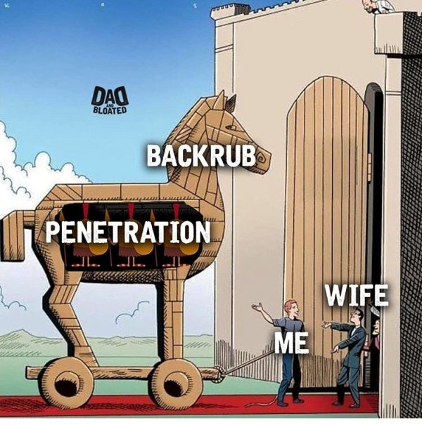massage girlfriend memes - Dao Bloated Backrub Penetration Wife Me Dick