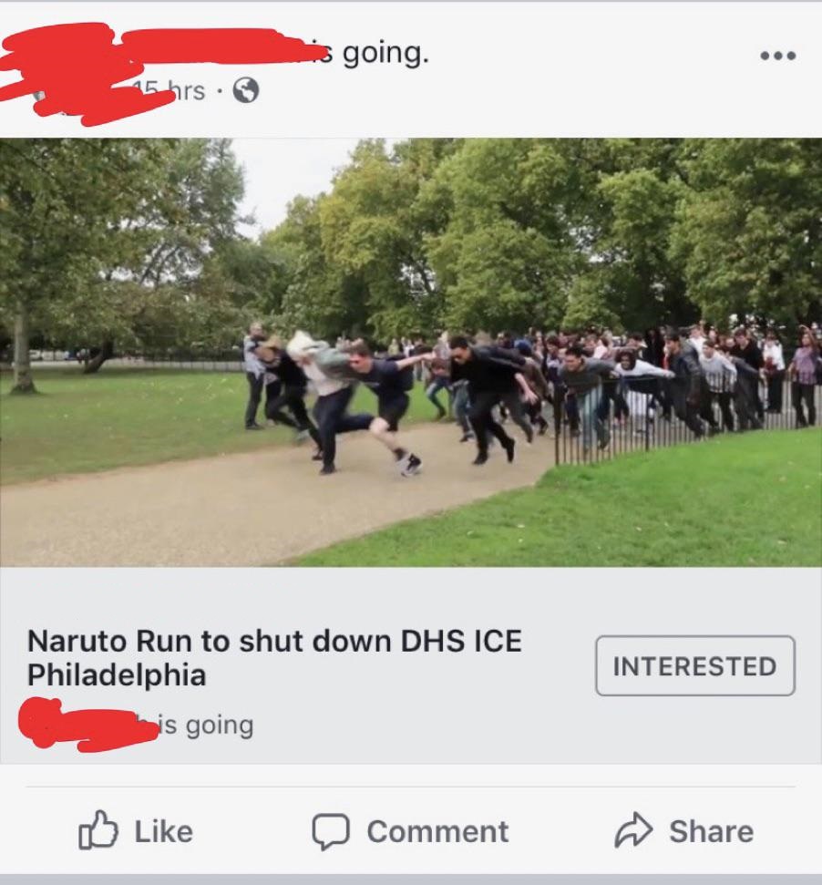storm area 51 memes - is going. 5 hrs. Interested Naruto Run to shut down Dhs Ice Philadelphia is going a Comment