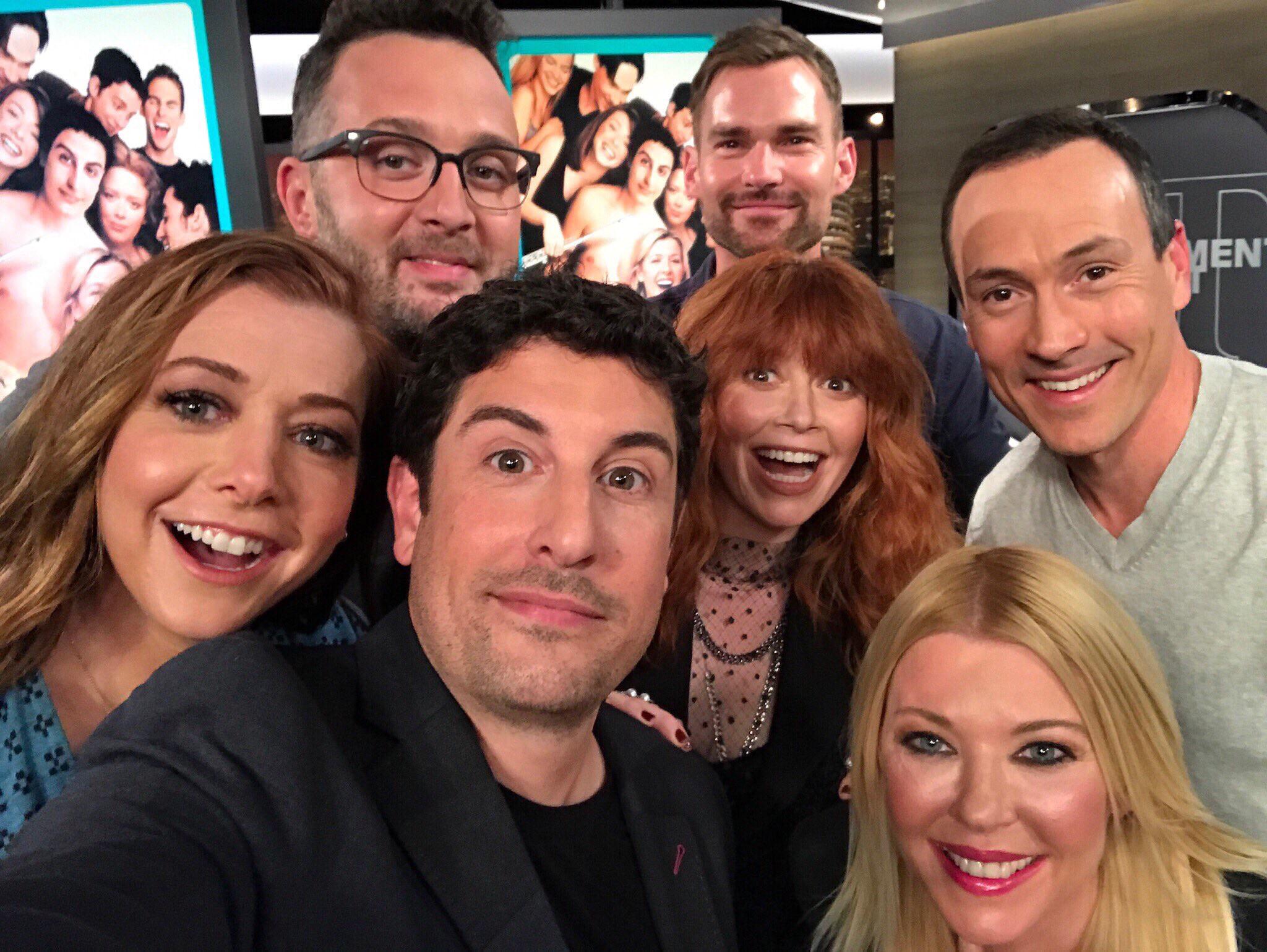 The cast of American Pie 20 years later.