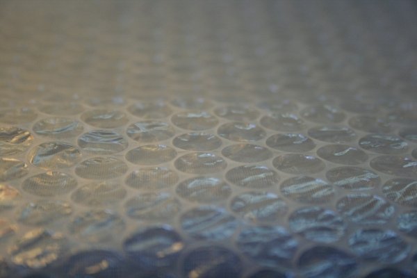 Bubble wrap was originally invented as a type of textured wallpaper for homes.