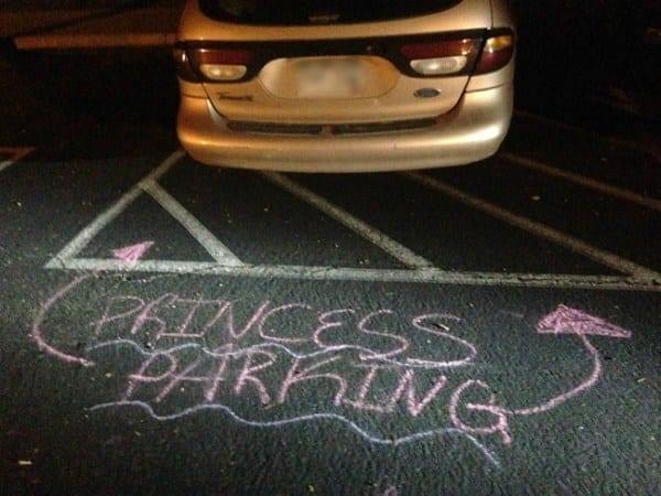 princess parking spot - Coreing
