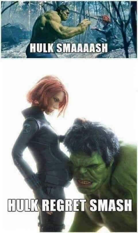 hulk memes - Hulk Smaaaash Hulk Regret Smash