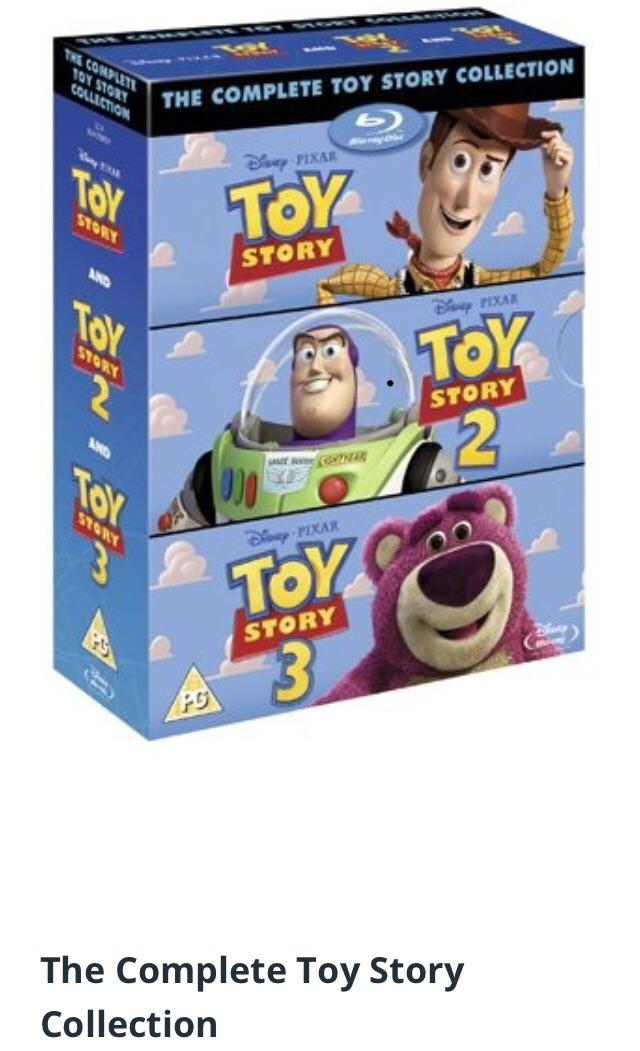 toy story trilogy blu ray - 101 102 Calation The Complete Toy Story Collection D Pixar Story Story DowPIXAR Story The Complete Toy Story Collection