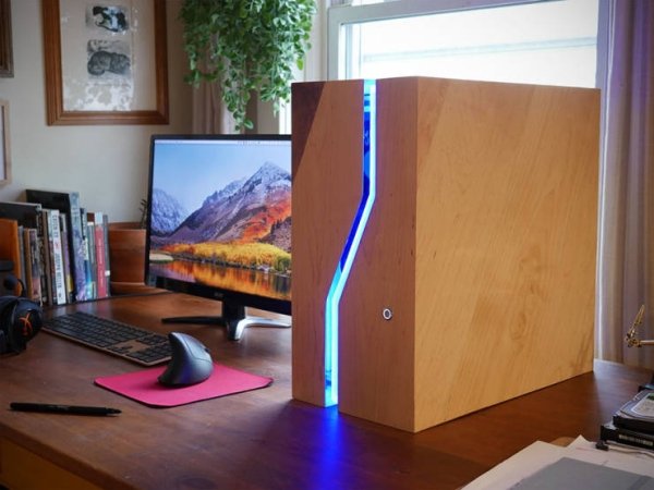 cool product wooden pc case