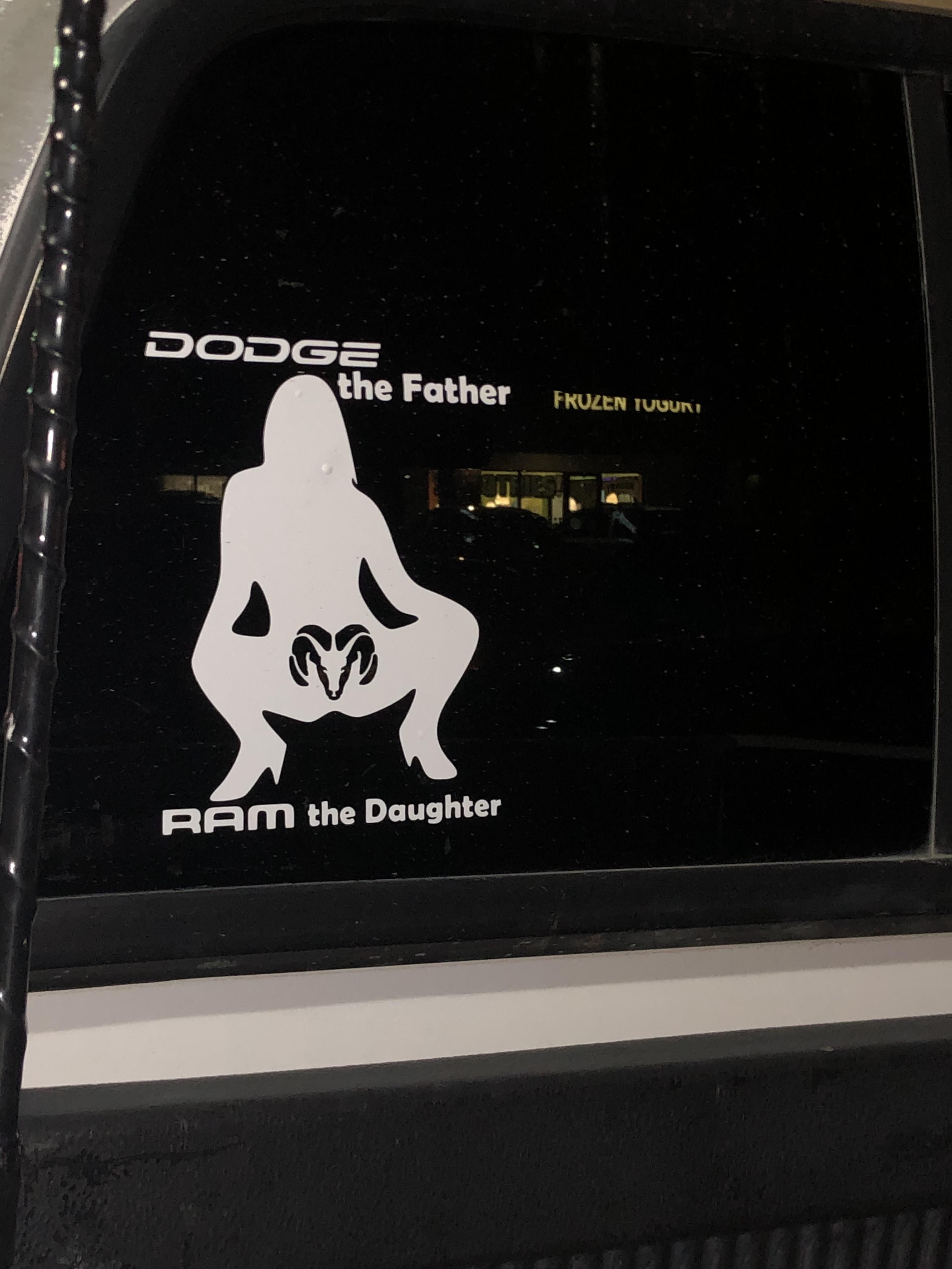 car - Dodge the Father Fhulen Tour Ram the Daughter