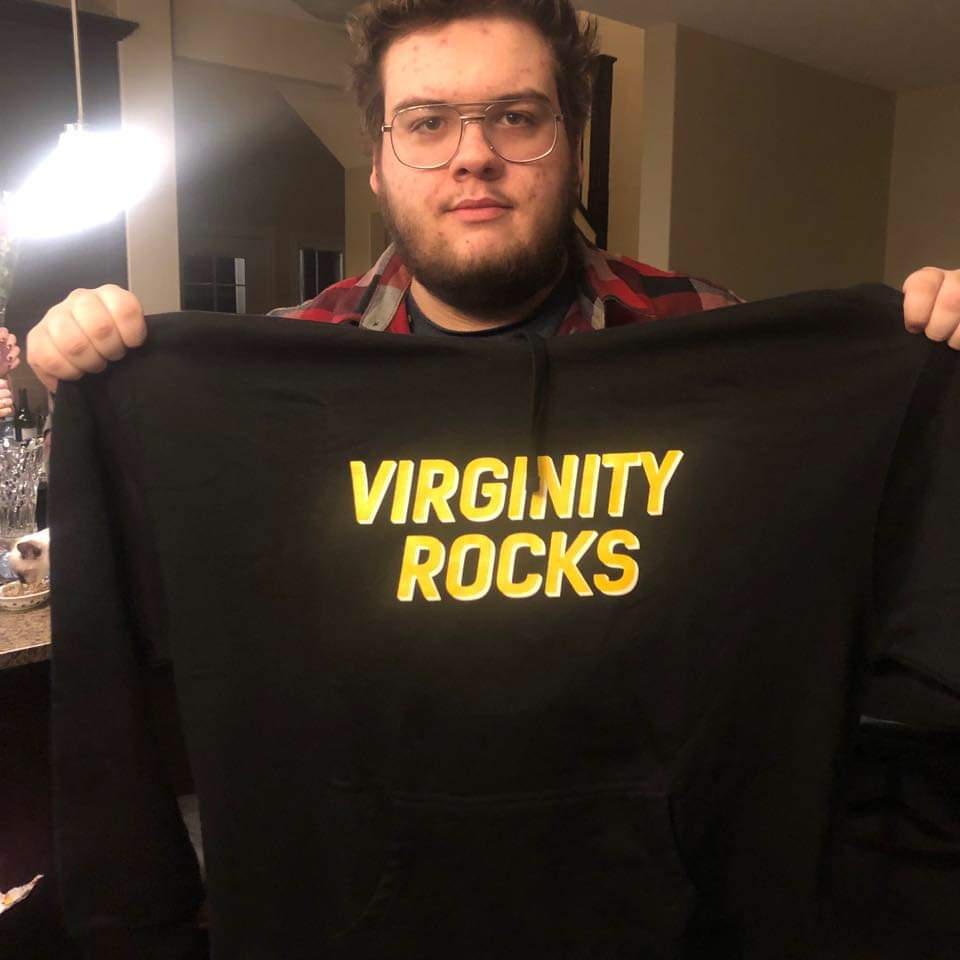 t shirt - Virginity Rocks