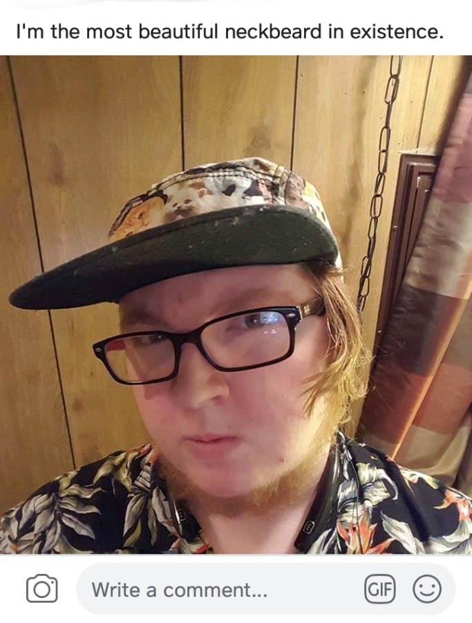 glasses - I'm the most beautiful neckbeard in existence. o Write a comment... Gif