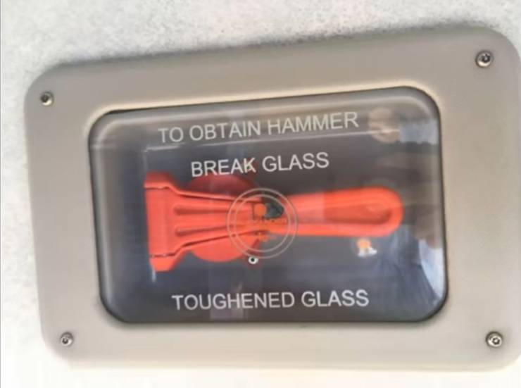 electronics - To Obtain Hammer Break Glass Toughened Glass