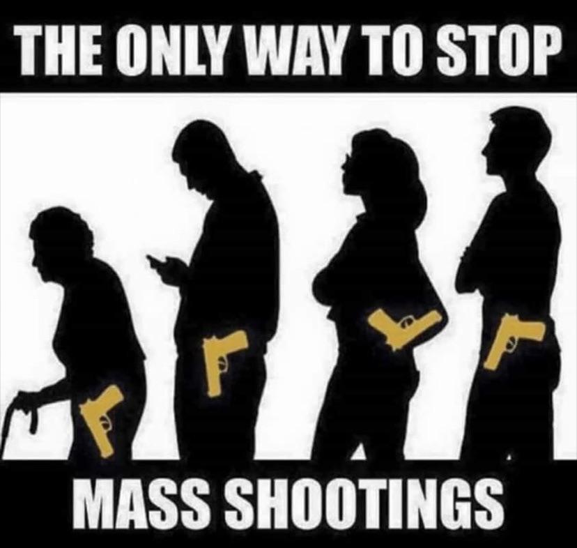 guns stop mass shootings - The Only Way To Stop Mass Shootings