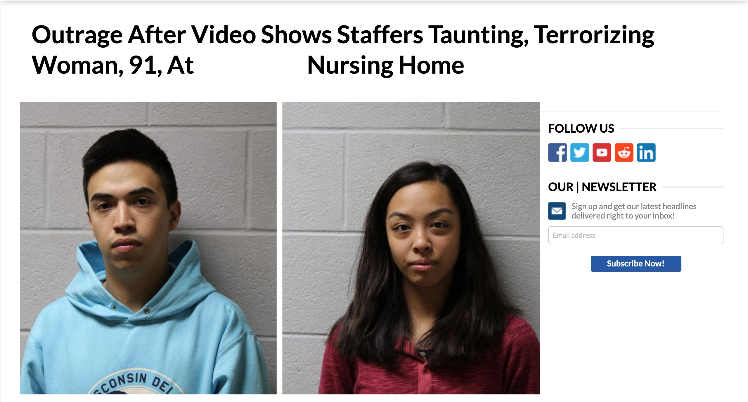 brayan cortez and jamie montesa - Outrage After Video Shows Staffers Taunting, Terrorizing Woman, 91, At Nursing Home Us Our Newsletter Sign up and tour latest headlines vered right to your inbox! Subscribe Now! Consin On