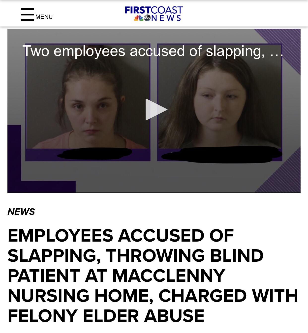 employees must wash hands sign - Menu Firstcoast me aboN Ews Two employees accused of slapping, ... News Employees Accused Of Slapping, Throwing Blind Patient At Macclenny Nursing Home, Charged With Felony Elder Abuse