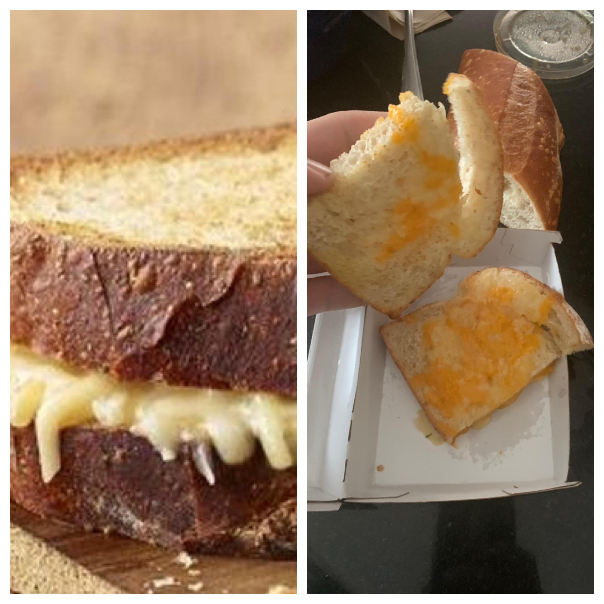 panera bread four cheese grilled cheese