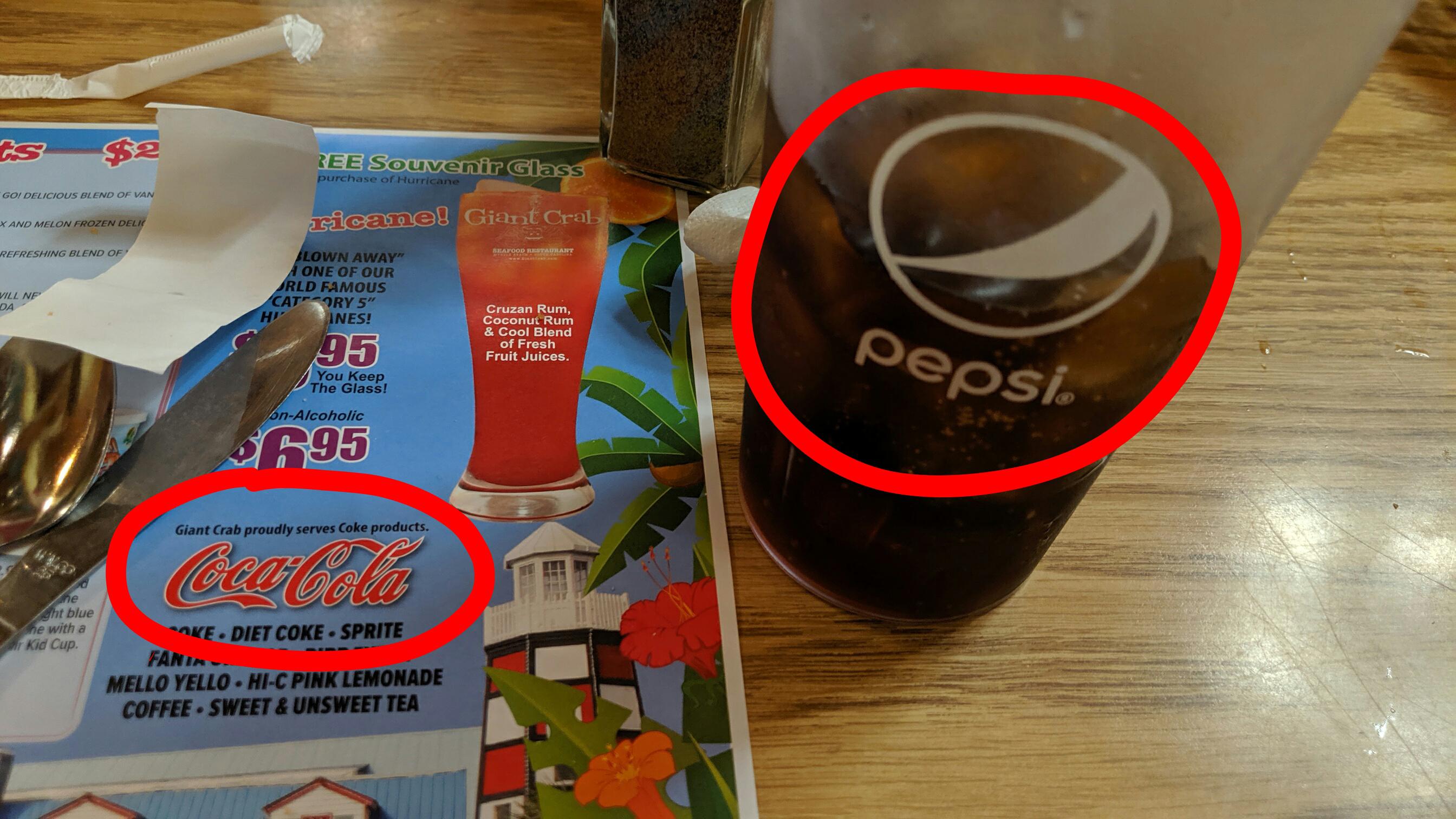 carbonated soft drinks - Ree S tres 23 E Girol One Of Our 95 Pepsi 295 Sant Crat p e r Cakepro Cewcola Wf. Diet Coke Sprite Fanta Mello Yello HiC Pink Lemonade Coffee Sweet & Ursweet Tea