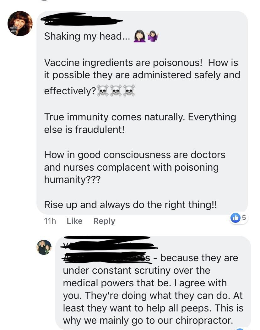 Shaking my head... Vaccine ingredients are poisonous! How is it possible they are administered safely and effectively? 30 True immunity comes naturally. Everything else is fraudulent! How in good consciousness are doctors and nurses complacent with…