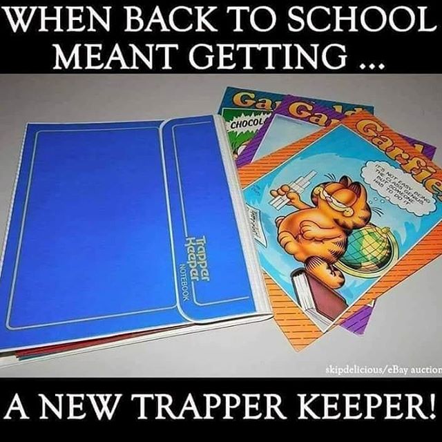 material - When Back To School Meant Getting Ga Chocola Garsie W 0 Racper Trapper Notebook skipdeliciouseBay auction A New Trapper Keeper!