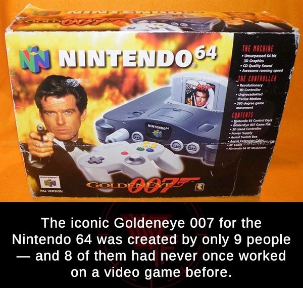 goldeneye 64 console - The Machine Nu Nintendo 64 Unsurpassed 64 bit 3D Graphics Cd Quality Sound Awesome running speed Jhe Controller Revolutionary 3D Controller Unprecedented Precise Motion 360 degree game movement Couteits and Control Opak . Collye A G