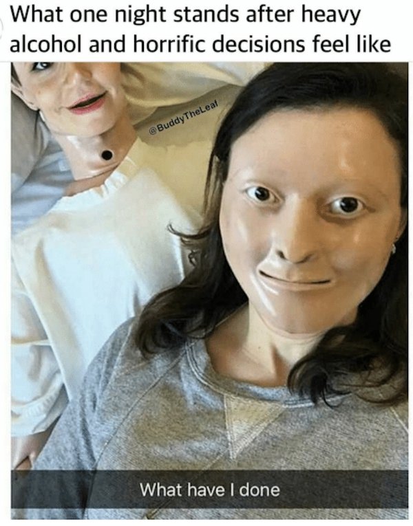 cpr dummy face swap - What one night stands after heavy alcohol and horrific decisions feel TheLeaf What have I done