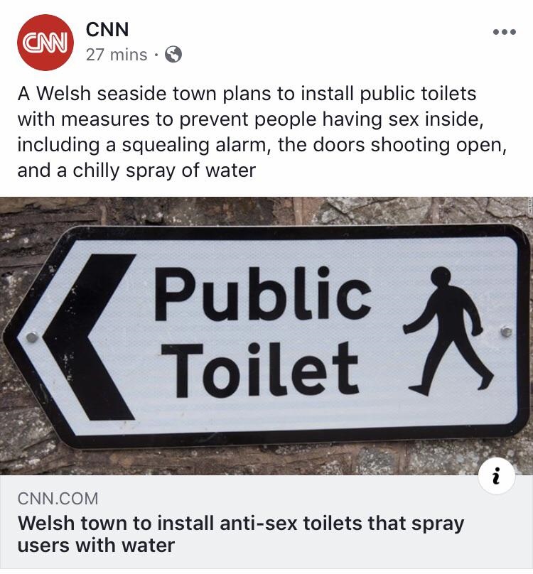 humpback bridge sign - Cm Cnn 27 mins A Welsh seaside town plans to install public toilets with measures to prevent people having sex inside, including a squealing alarm, the doors shooting open, and a chilly spray of water Public Toilet s Cnn.Com Welsh t