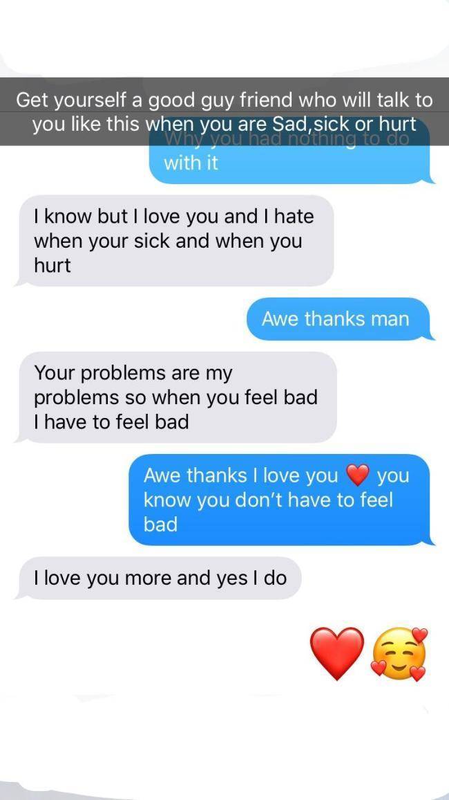 best guy friend problems