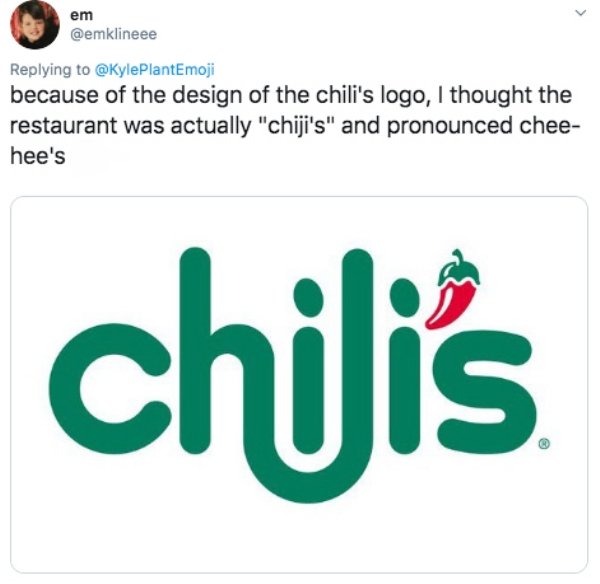 clip art - em because of the design of the chili's logo, I thought the restaurant was actually "chiji's" and pronounced chee hee's