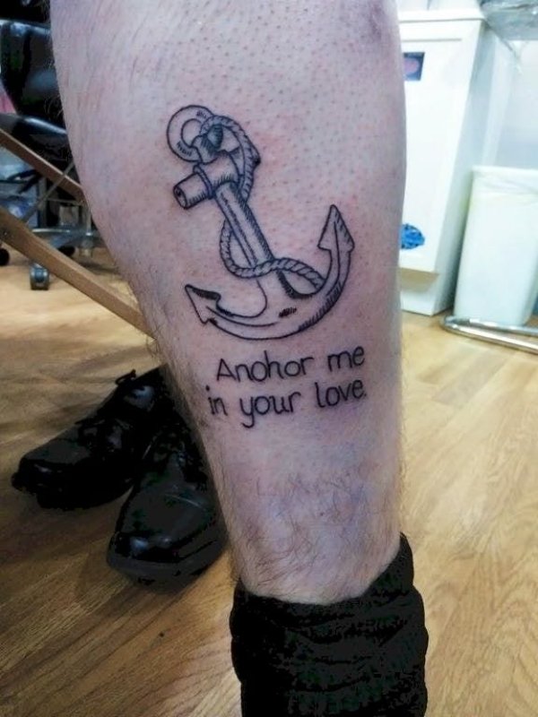 tattoo - Anchor me in your love