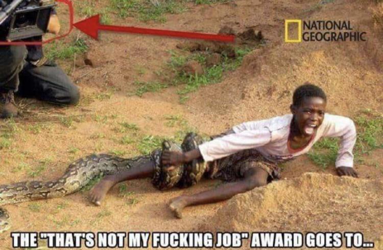 kid dying - National L Geographic The That'S Not My Fucking Job Award Goes To...