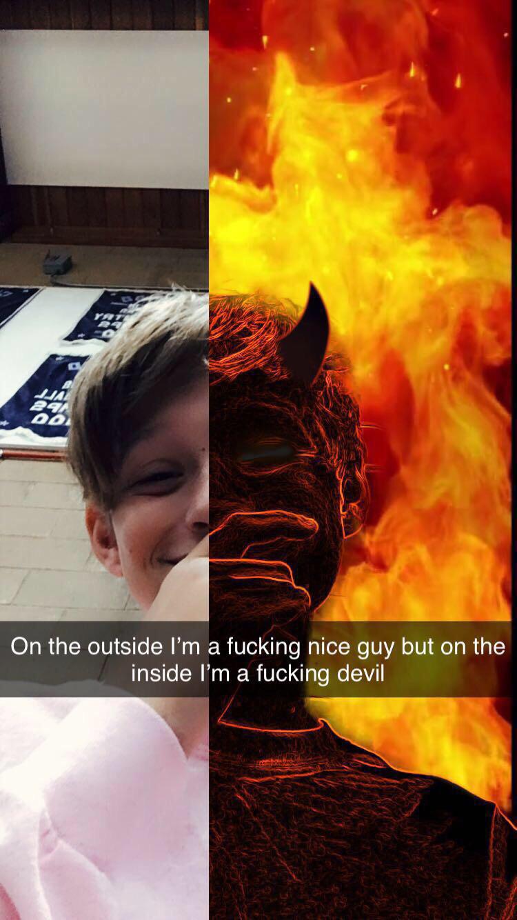 heat - On the outside I'm a fucking nice guy but on the inside I'm a fucking devil