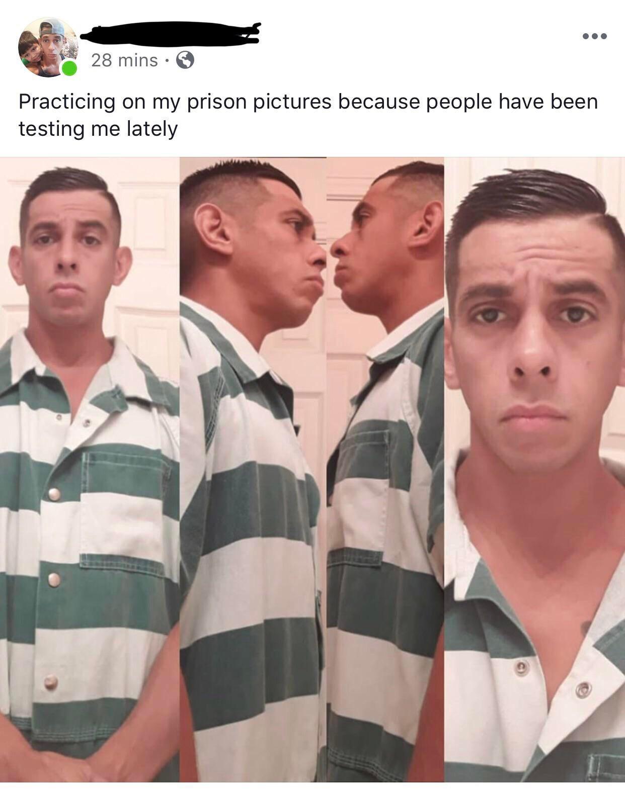 practicing my prison photos meme - 28 mins Practicing on my prison pictures because people have been testing me lately