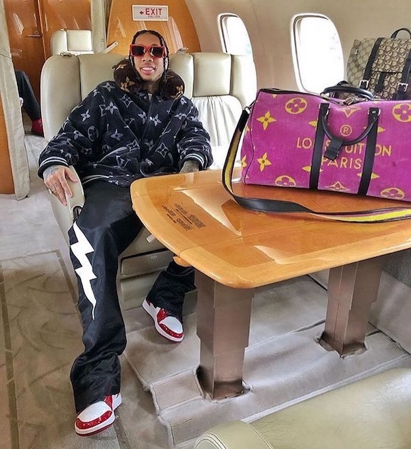 rich kids instagram tyga louis vuitton - Lo Uit Aris On