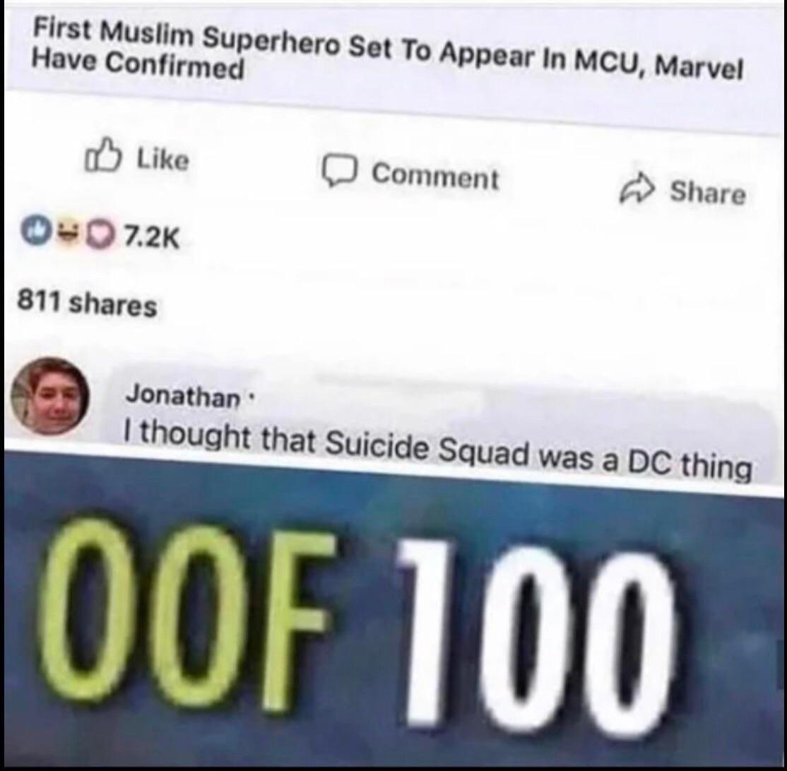 vehicle registration plate - First Muslim Superhero Set To Appear In Mcu, Marvel Have Confirmed Comment 00 811 Jonathan I thought that Suicide Squad was a Dc thing Oof 100