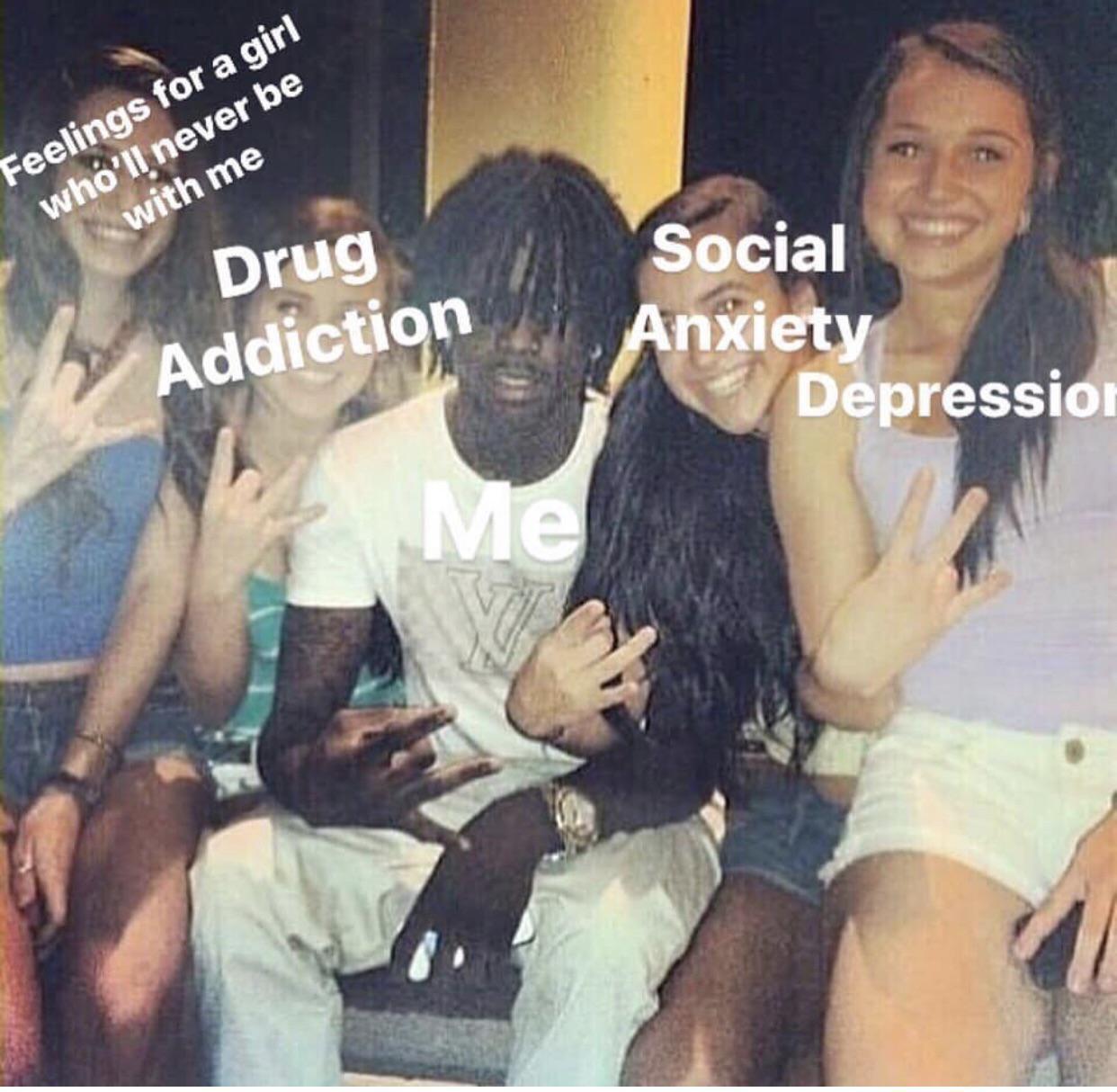 chief keef with girls - Feelings for a girl who'll never be with me Social Drug ddiction Anxiety Depression