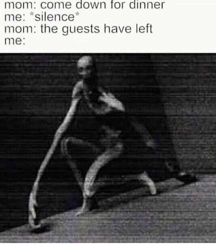scp 096 - mom come down for dinner me silence mom the guests have left me
