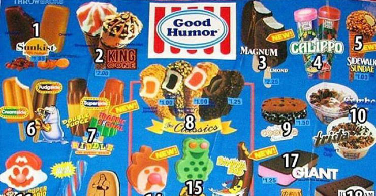 ice cream truck selections - Throwd Good Humor Wd Sunkise Calippo 5 Magnum 2 King Cone 200 Sidewalk